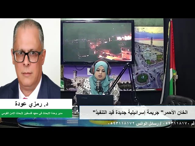 الملف السياسي – “الخان الأحمر” جريمة إسرائيلية جديدة قيد التنفيذ