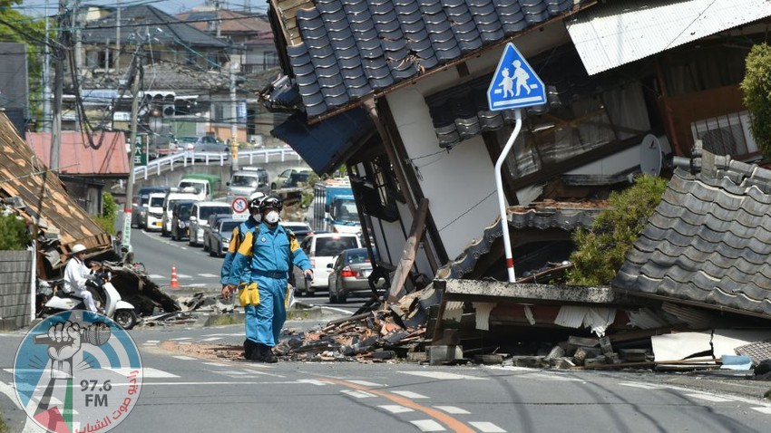 اليابان: ارتفاع مصابي زلزال الخميس الماضي إلى 43 شخصا