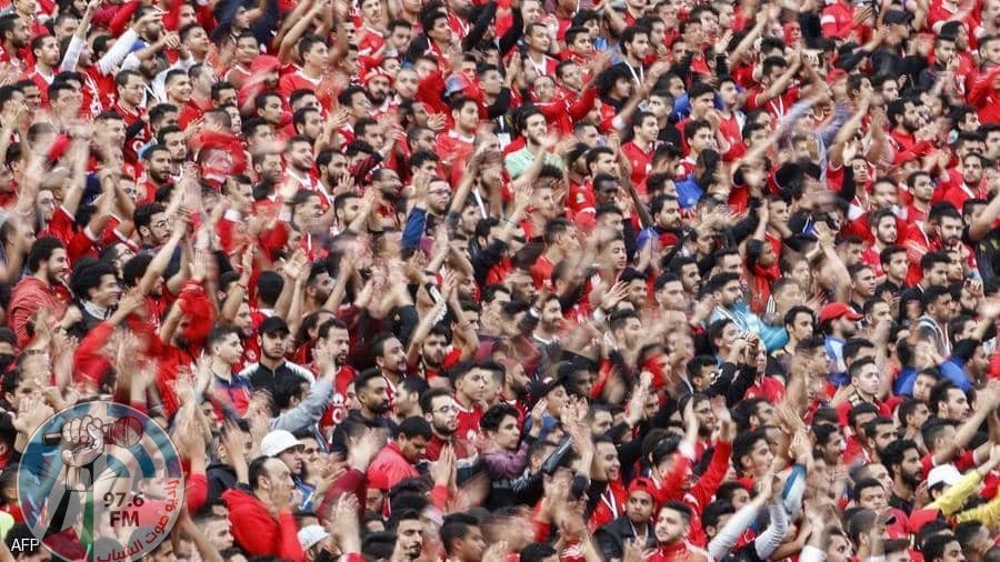 بطولة مصر: حرمان عدد من مشجعي الأهلي من حضور مباراتين لهتافهم خلال السلام الوطني