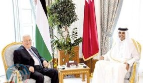 الرئيس يجتمع مع أمير قطر