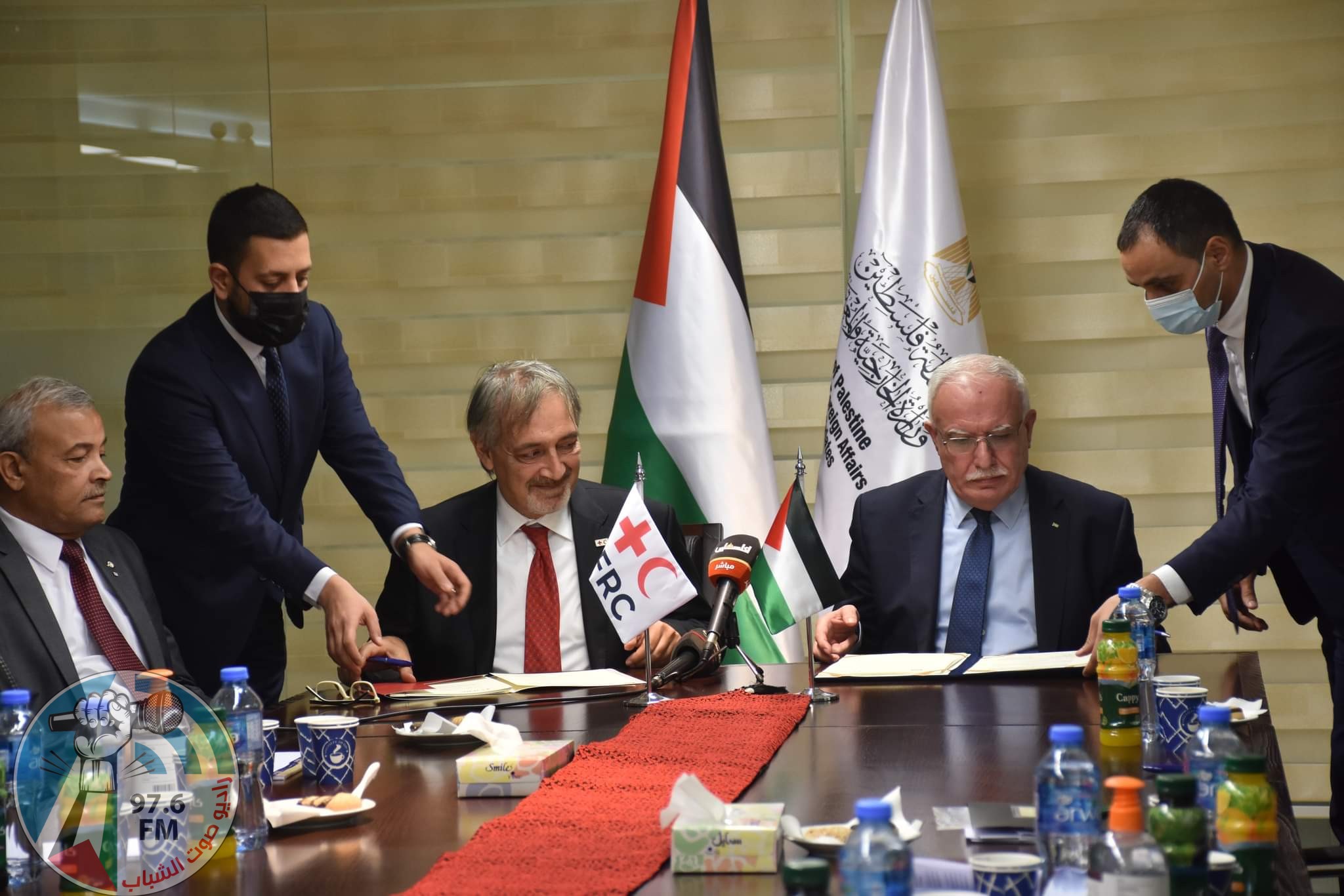 المالكي يوقع اتفاقية لفتح فرع للاتحاد الدولي لجمعيات الصليب والهلال الأحمر في فلسطين