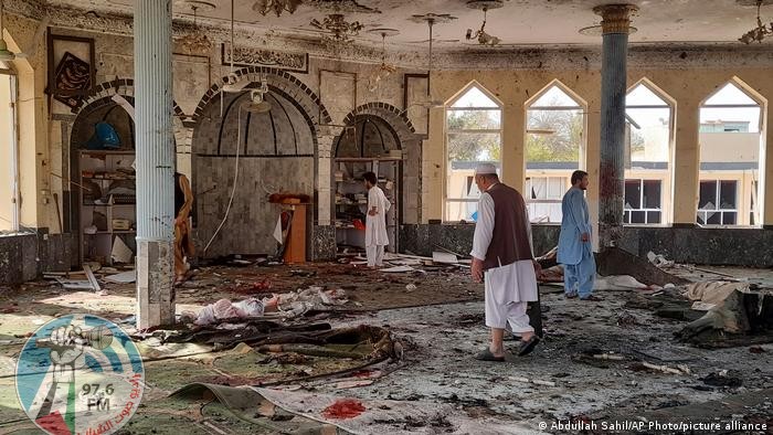 تفجير مسجد خلال صلاة الجمعة يوقع قتلى وجرحى في افغانستان