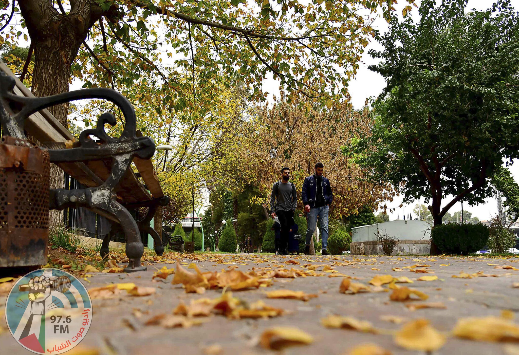 (211115) -- DAMASCUS, Nov. 15, 2021 (Xinhua) -- The autumn scenery is pictured in Damascus, Syria, Nov. 14, 2021. (Photo by Ammar Safarjalani/Xinhua)