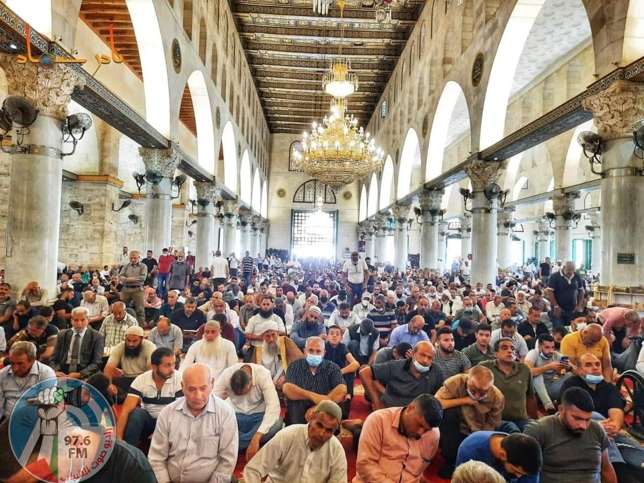 45 ألفا يؤدون الجمعة في المسجد الأقصى
