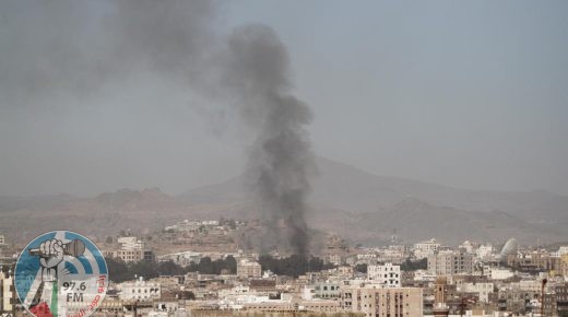 التحالف العربي يقصف مواقع عسكرية في صنعاء
