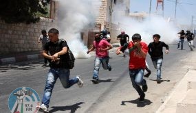 “بيت لحم” اختناق عدد من الطلبة خلال مواجهات مع الاحتلال