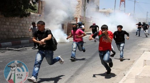 “بيت لحم” اختناق عدد من الطلبة خلال مواجهات مع الاحتلال