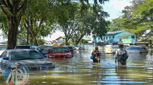 ارتفاع حصيلة ضحايا الفيضانات في ماليزيا إلى 37 شخصا