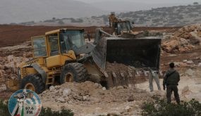 الاحتلال يجرف نحو 50 دونما من أراضي الفقيقيس في دورا جنوب الخليل