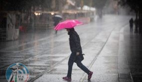 حالة الطقس: استمرار التأثر بالمنخفض الجوي حتى الغد