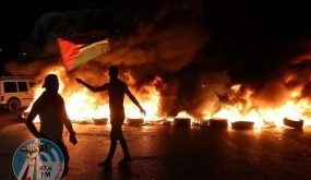 حالات اختناق بمواجهات مع الاحتلال في بزاريا