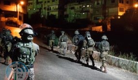 الاحتلال يعتقل خمسة مواطنين من حزما شمال شرق القدس