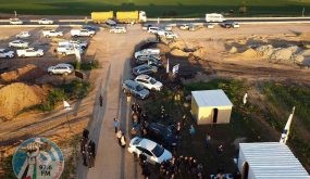 مستوطنون ينصبون خياما على أراض لعرب الزيادنة في النقب