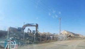 الاحتلال يسيج أراض جرفها سابقا شرق بيت لحم