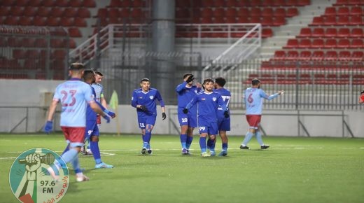 هلال القدس يمطر شباك ثقافي طولكرم بثمانية أهداف