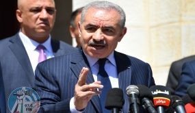 اشتيه في جلسة الحكومة التغول الإسرائيلي يزيدنا إصراراً على المواجهة