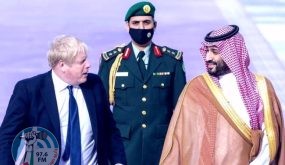 جونسون وبن سلمان