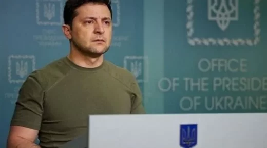 عبر الفيديو.. كلمة للرئيس الأوكراني امام الكنيست الإسرائيلي