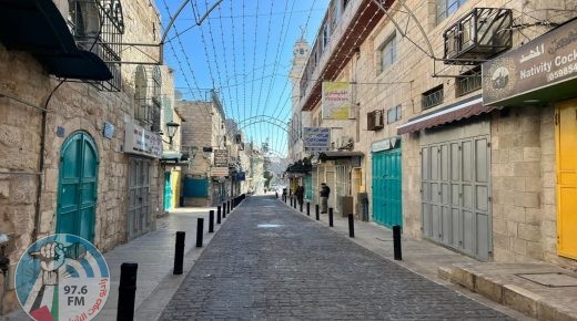 إضراب شامل في محافظة بيت لحم وجنين حدادا على أرواح الشهداء