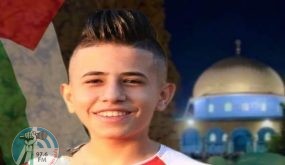 استشهاد الفتى محمد زكارنة من مدينة جنين متأثرا باصابته برصاص الاحتلال امس