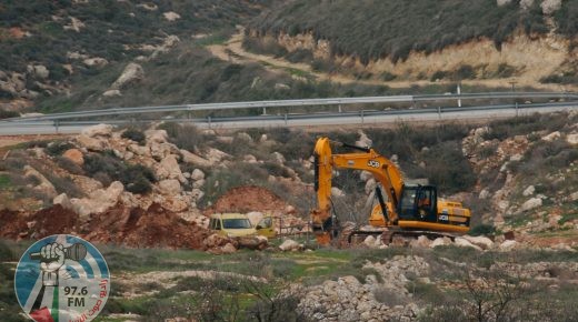 الاحتلال يجرف 22 دونما من أراضي الجبعة في بيت لحم