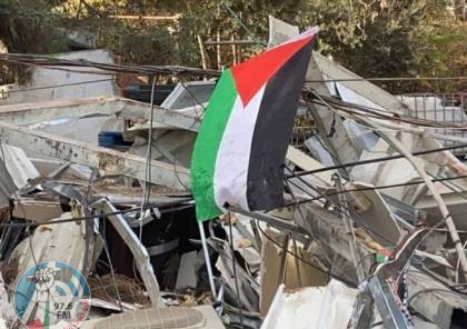 الاحتلال يهدم غرفة زراعية في نحالين غرب بيت لحم