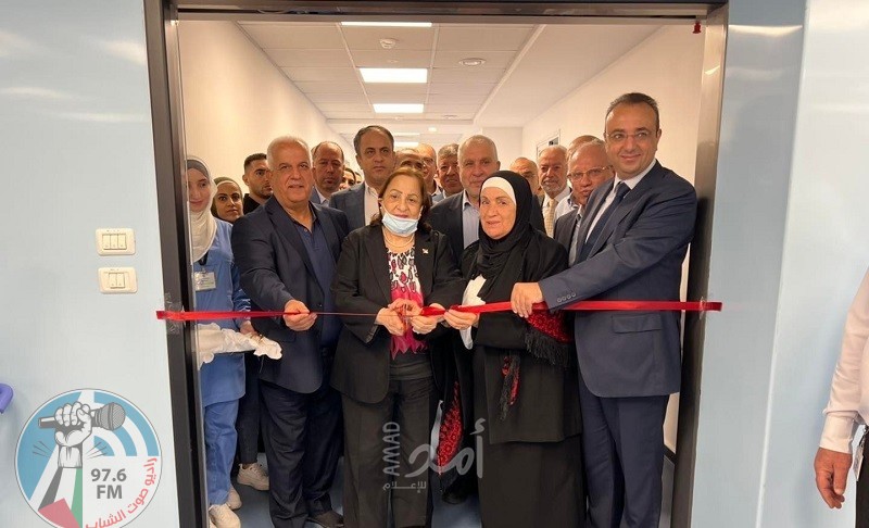 وزيرة الصحة تفتتح قسم القسطرة المركزي بالمستشفى الأهلي في الخليل