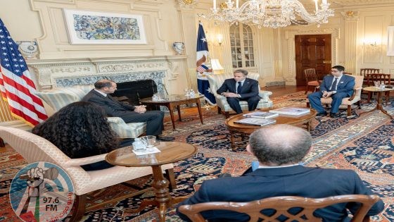 وزير الخارجية الأميركي يلتقي أسرة الصحفية شيرين أبوعاقلة