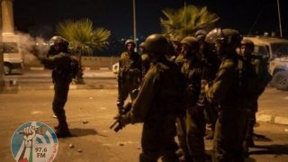 الاحتلال يصيب العشرات بحالات اختناق في يعبد