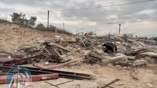 الاحتلال يهدم منزلا في بلدة سبسطية