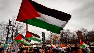 تظاهرة في دالاس الأميركية ضد العدوان الإسرائيلي على شعبنا