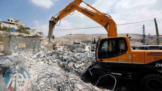 الاحتلال هدم 36 منزلا في أريحا والأغوار منذ مطلع العام الجاري