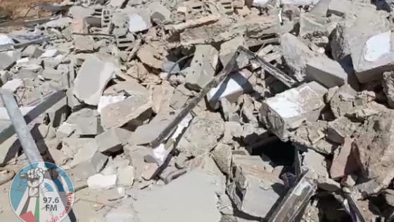 الاحتلال يهدم منزلا جنوب الخليل