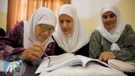 انخفاض معدل الأمية في فلسطين