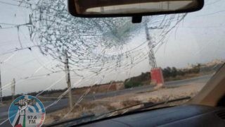 مستوطنون يهاجمون مركبات المواطنين في نابلس