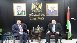 وزير الداخلية يستقبل سفير الأردن