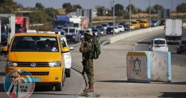 الاحتلال يعيق حركة تنقل المواطنين غرب بيت لحم