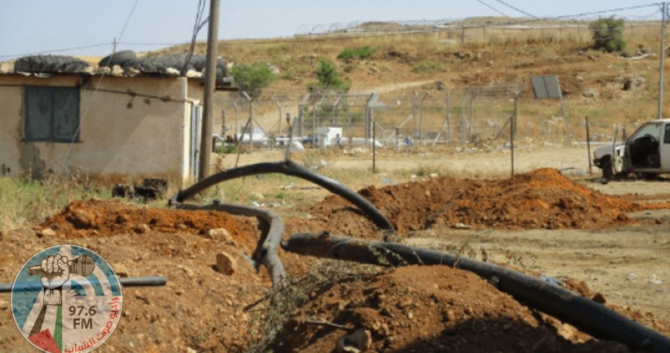 الاحتلال يدمر مضخة مياه تغذي أربع قرى جنوب نابلس