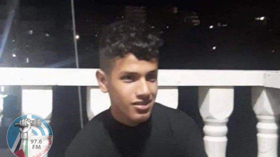 استشهاد الفتى محمد نوري متأثراً بإصابته برصاص الاحتلال