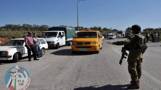 الاحتلال يعيق تنقل المواطنين جنوب غرب جنين