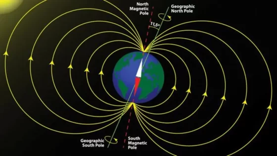 المجال المغناطيسي للأرض