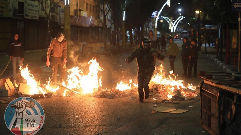 مواجهات مع الاحتلال في بيت أمر