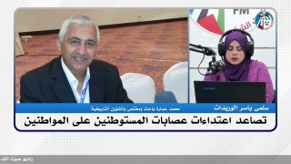 الملف السياسي – تصاعد اعتداءات عصابات المستوطنين على المواطنين