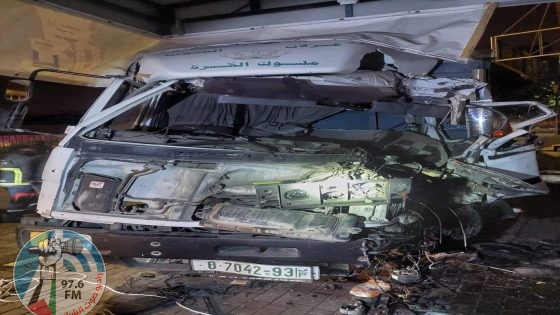 مصرع مواطن جراء حادث سير ذاتي في الخليل
