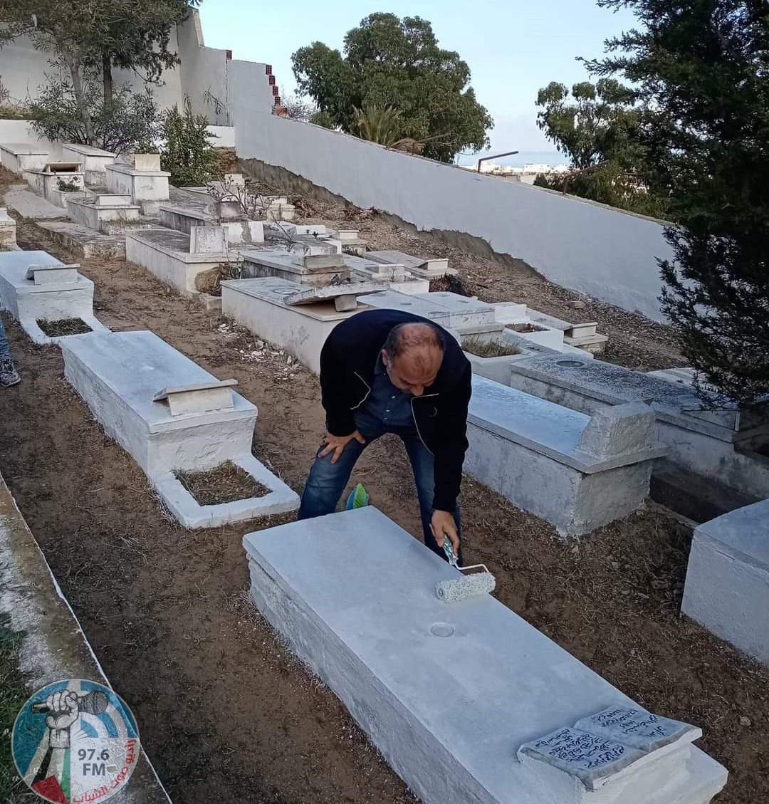 "فتح" تنهي ترميم مقبرة شهداء حمام الشط في تونس