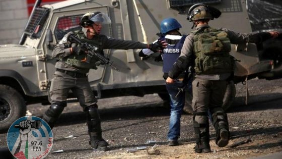 قوات الاحتلال تطلق الرصاص الحي تجاه الصحفيين في بيتا جنوب نابلس