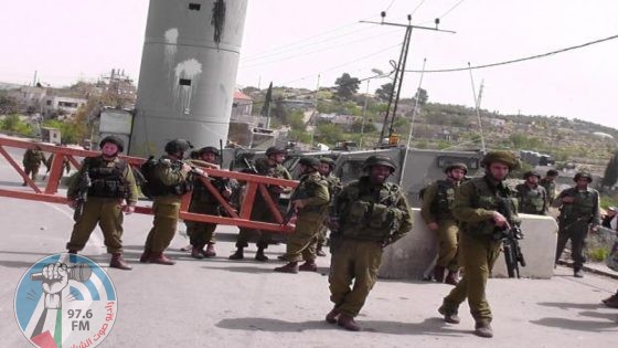 بيت لحم: الاحتلال يغلق المدخل الغربي لبلدة تقوع