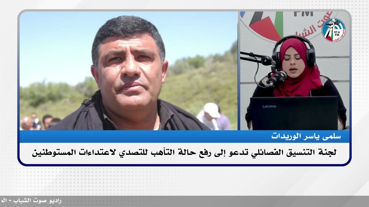 الملف السياسي – لجنة التنسيق الفصائلي تدعو إلى رفع حالة التأهب للتصدي لاعتداءات المستوطنين
