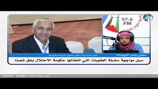 الملف السياسي – سبل مواجهة سلسلة العقوبات التي اتخذتها حكومة الاحتلال بحق شعبنا