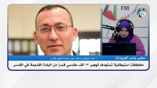 الملف السياسي – مخططات استيطانية تستهدف تهجير 13 ألف مقدسي قسراً من البلدة القديمة في القدس